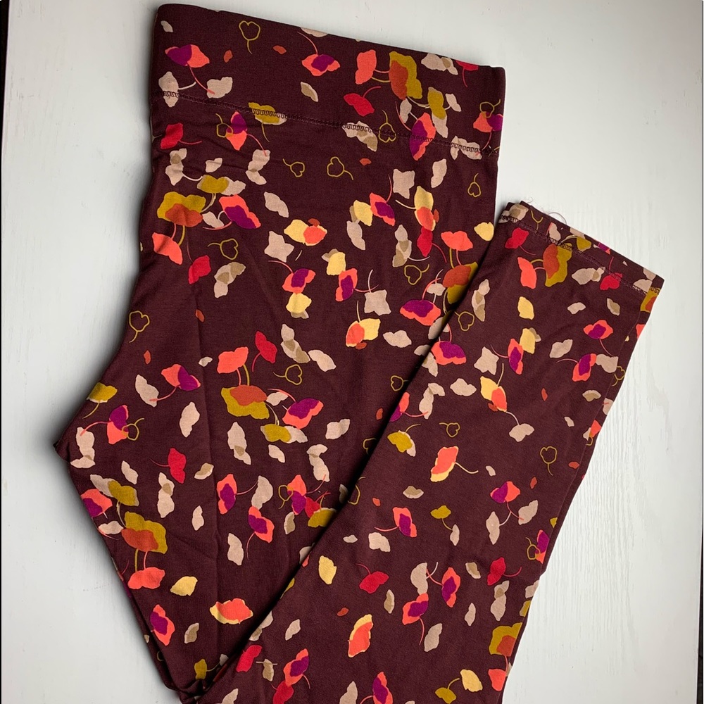 Mixit Knit Full Length Fall Winter Leggings NWT